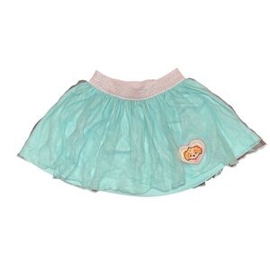 Paw Patrol Teal Tulle Skirt Toddler Size 3